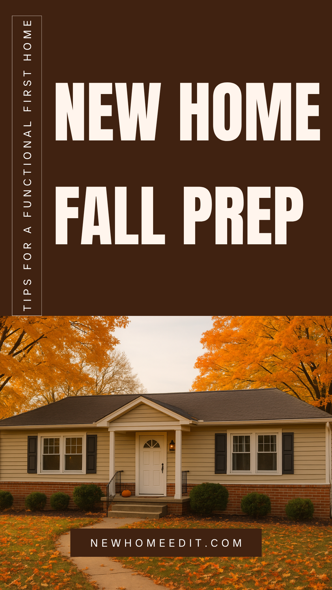 Preparing your New Home for Fall and Winter